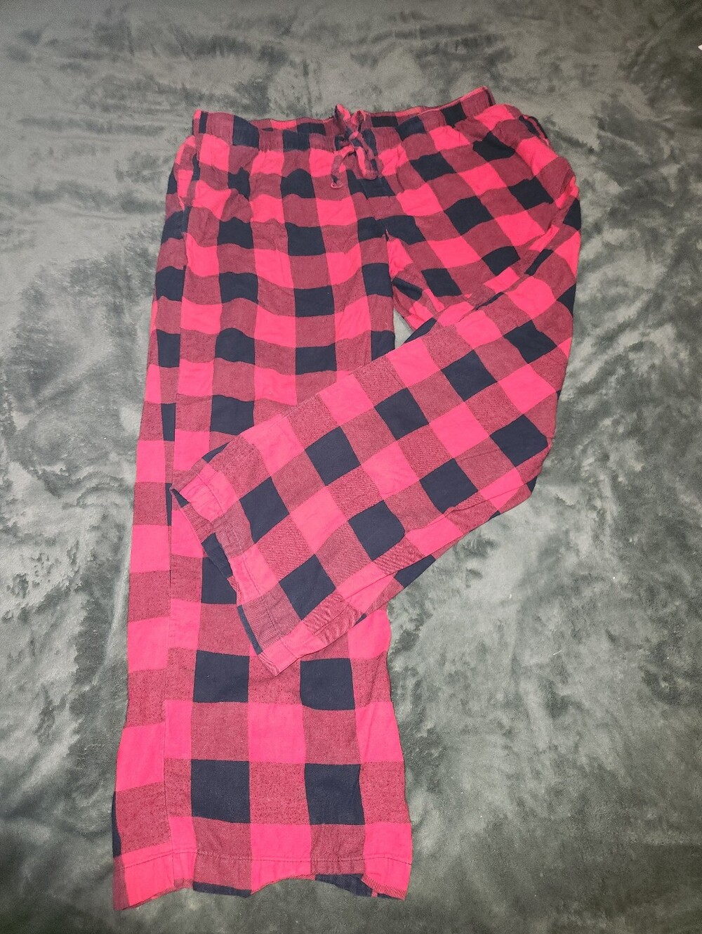 Auden Red Plaid Flannel PJ Pants